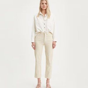 Levi's Ribcage Straight Ankle Corduroy Pants (Women's)